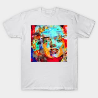 Marilyn Monroe Surreal Abstract T-Shirt